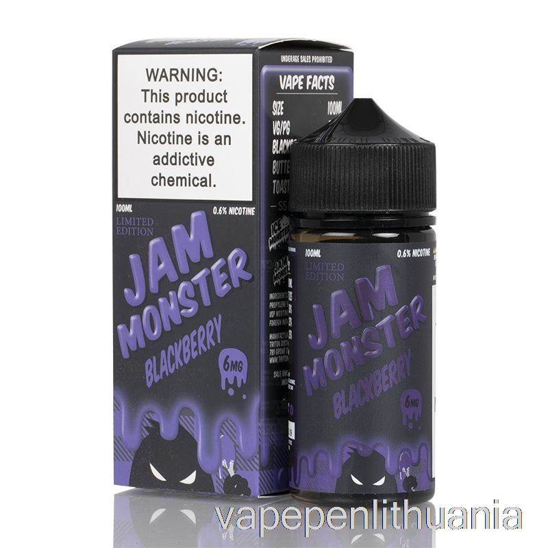 Gervuogių - Uogienės Monstras - 100ml 6mg Vape Skystis